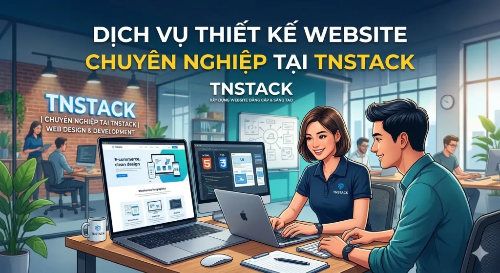 Dịch vụ thiết kế website tại TNStack