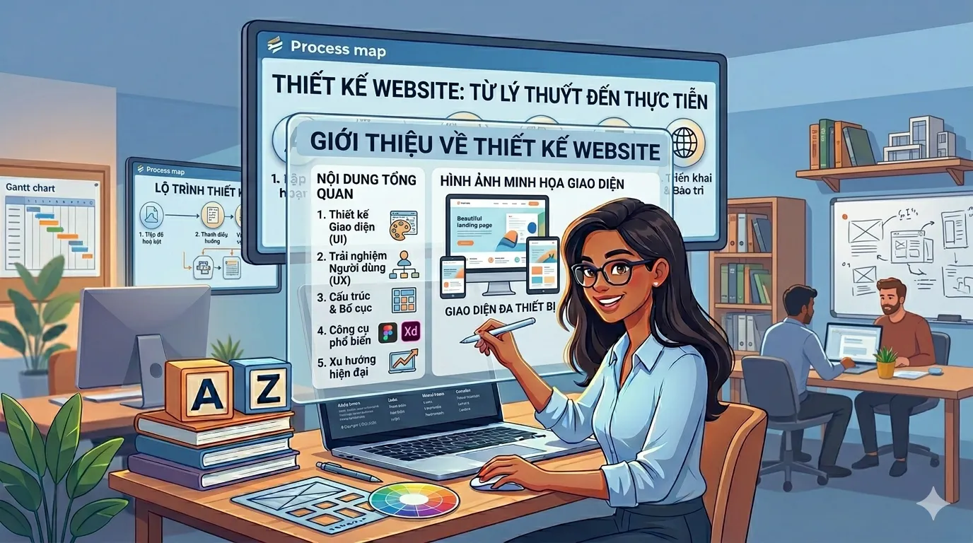 Giới thiệu về chương trình thiết kế website từ a tới z