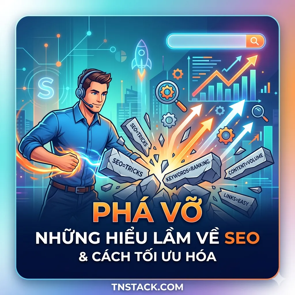 Phá vỡ những hiểu lầm về SEO Và Cách Tối Ưu Hóa