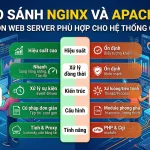 So sánh Nginx và Apache: Lựa chọn web server phù hợp cho hệ thống của bạn