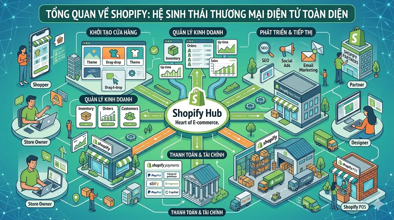 Tổng quan về shopify