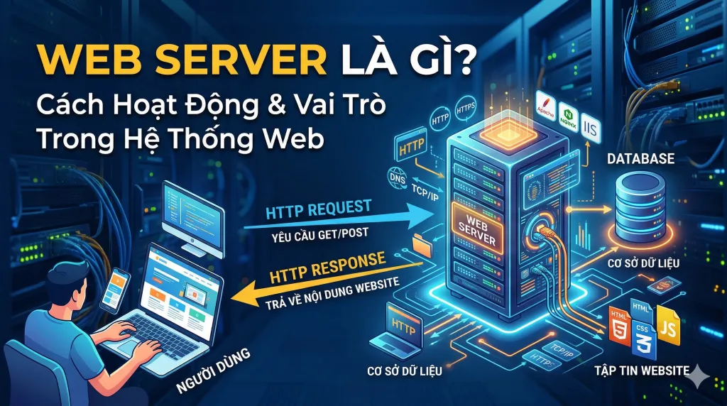 Web Server là gì? Cách hoạt động và vai trò trong hệ thống web