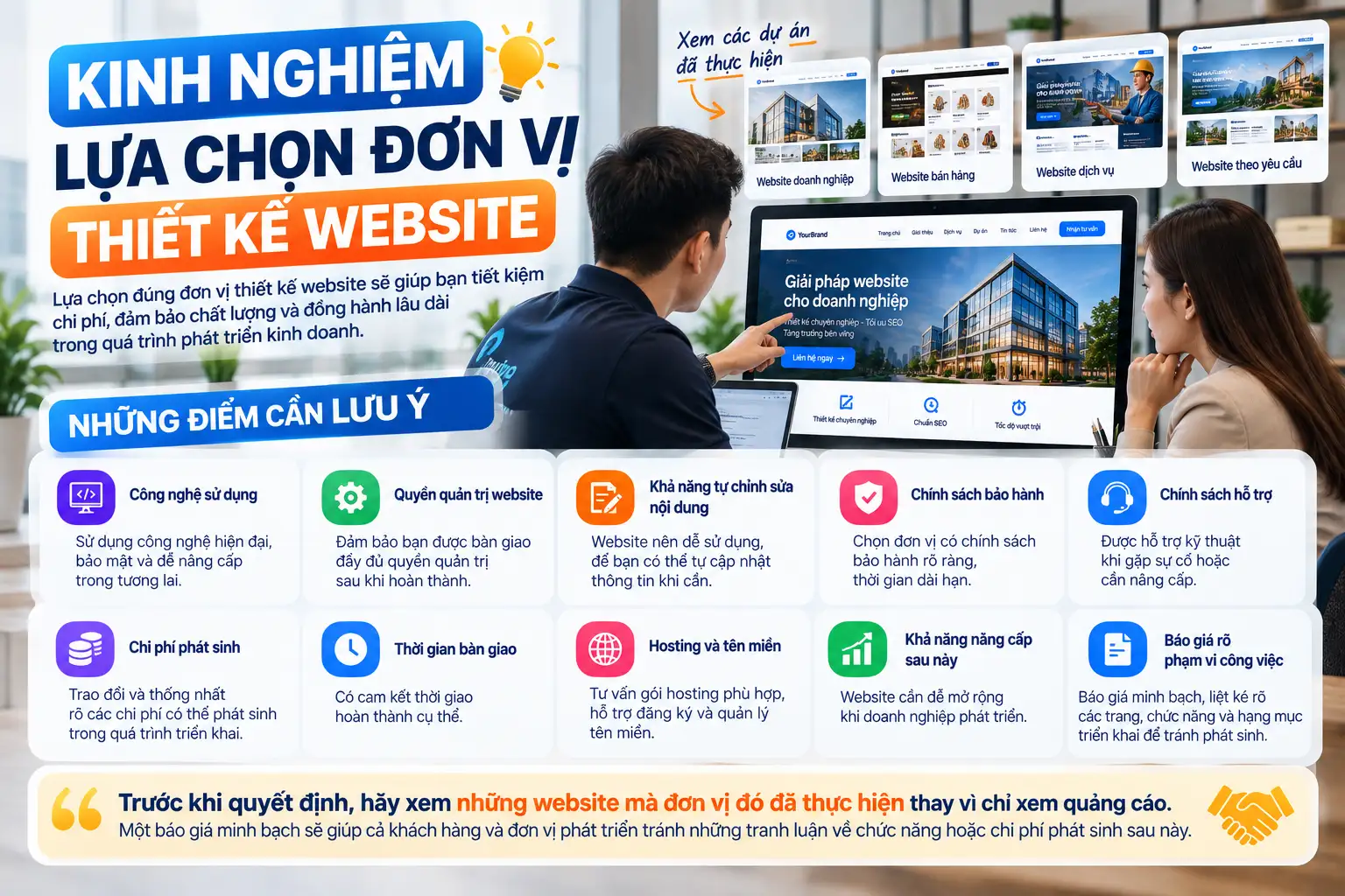 Chi Phí Thiết Kế Website – Cập Nhật Bảng Giá Chi Tiết Mới Nhất 8 Kinh nghiệm chọn đơn vị thiết kế website