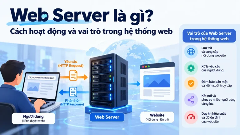 Web Server là gì? Cách hoạt động và vai trò trong hệ thống web 2 Web Server là gì? Cách hoạt động và vai trò trong hệ thống web